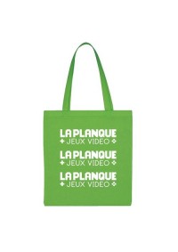 Sac De Magasinage Réutilisable En Tissus La Planque Jeux Vidéo Vert - Moyen 34 x 38 x 23 CM